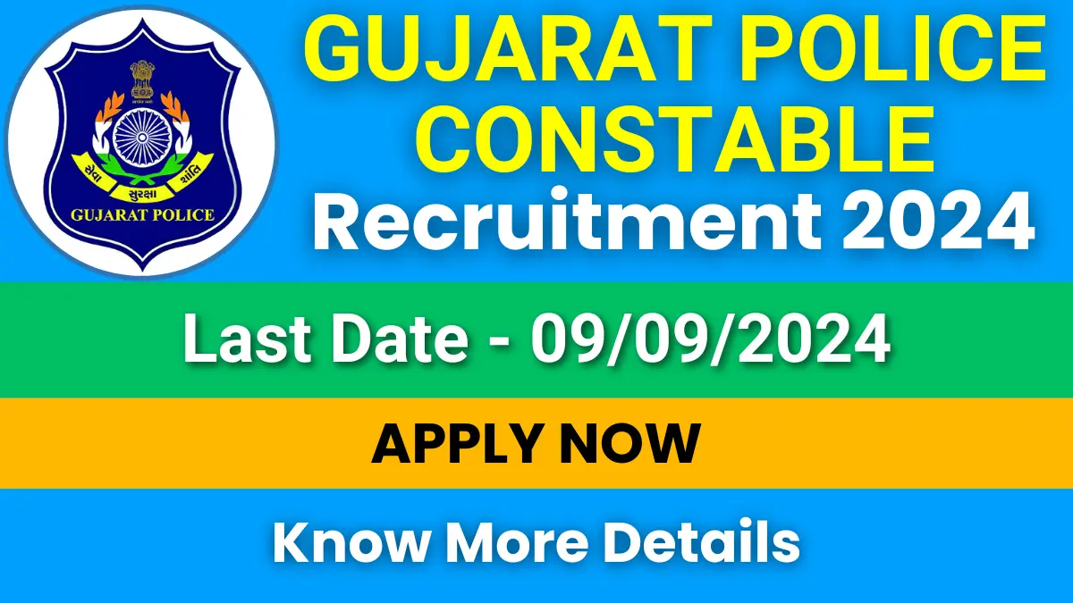 Gujarat Police Constable Recruitment 2024