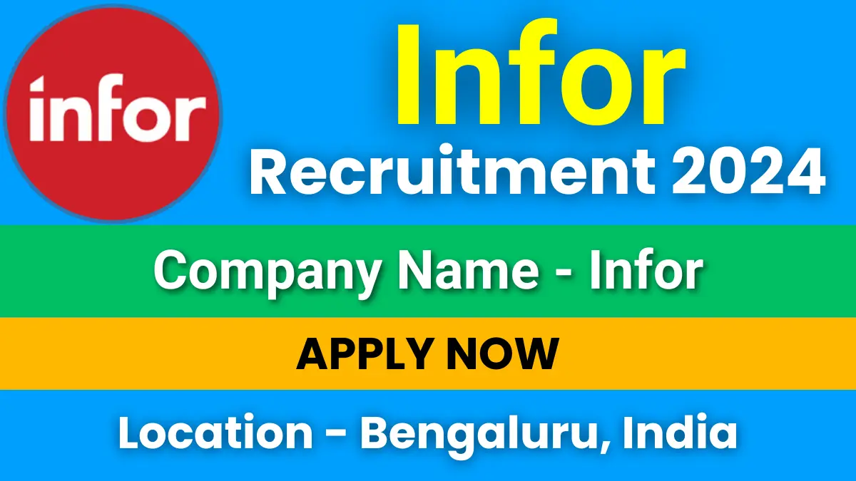 Infor Recruitment 2024