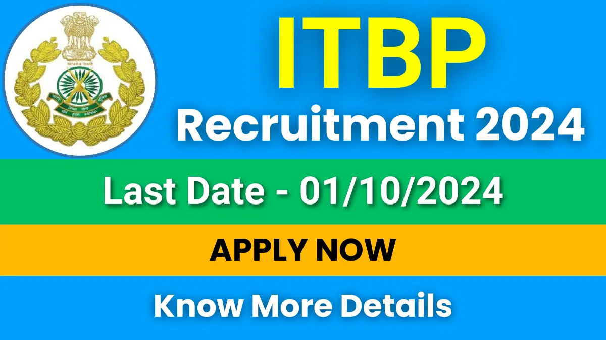ITBP Recruitment 2024