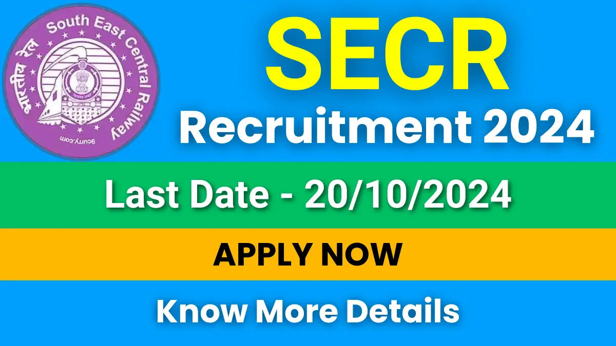 SECR Sports Quota Recruitment 2024