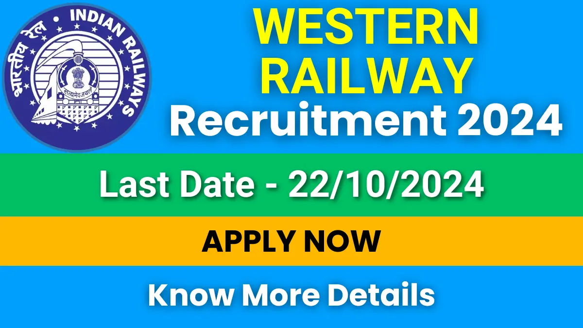 Western Railway Recruitment 2024