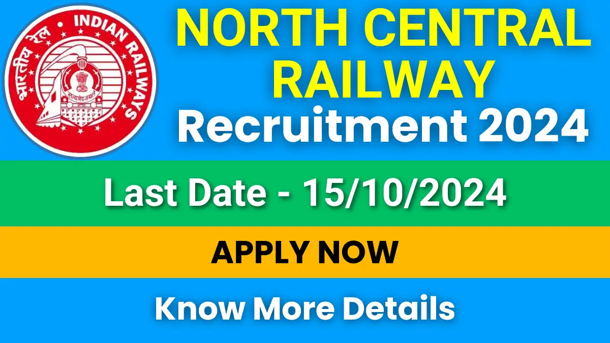 North Central Railway Recruitment 2024