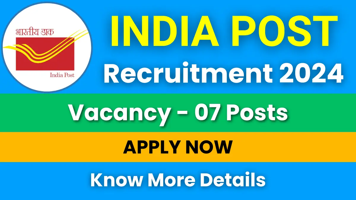 India Post Assistant Engineer Recruitment 2024