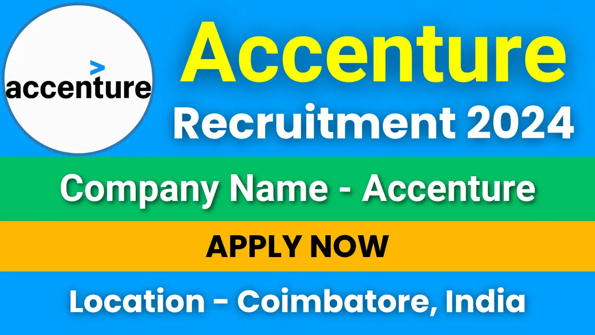 Accenture Recruitment 2024