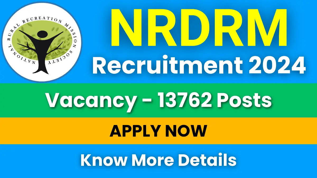 NRDRM Recruitment 2025