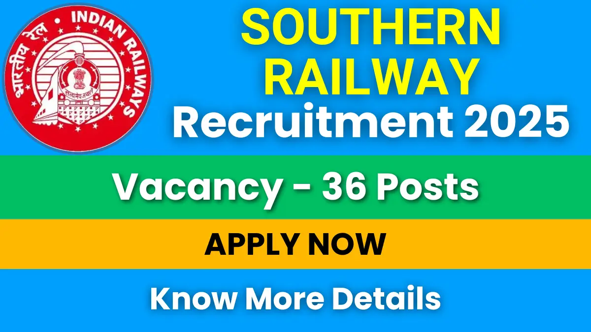 Southern Railway Recruitment 2025