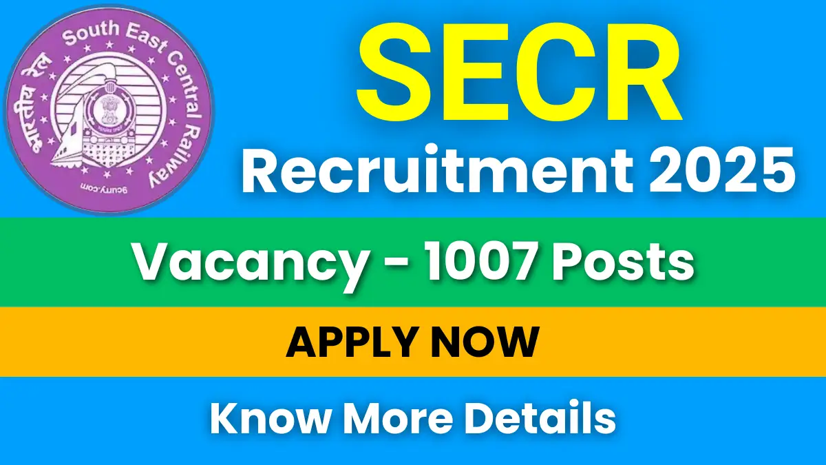 SECR Recruitment 2025