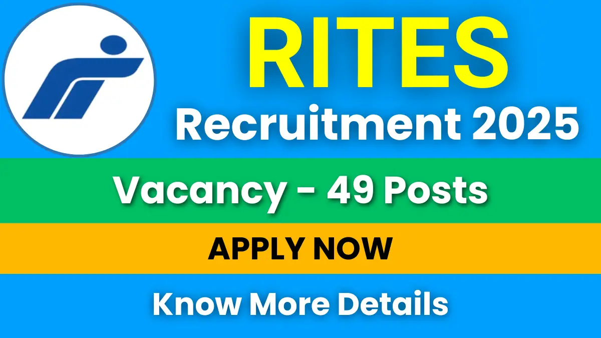 RITES Recruitment 2025