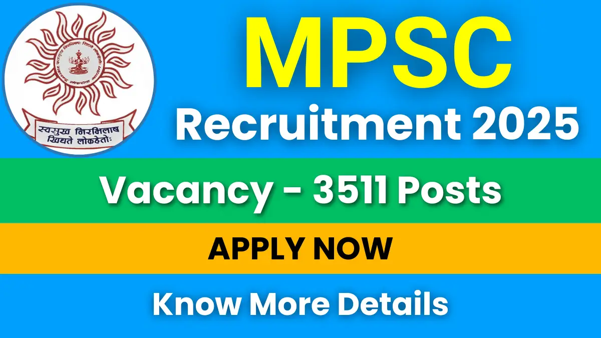 MPSC Recruitment 2025