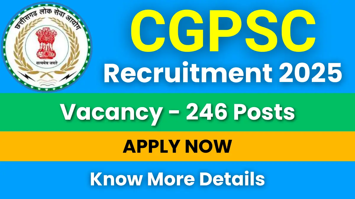 CGPSC State Service Mains Exam 2024