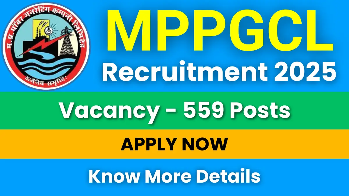 MPPGCL Recruitment 2025
