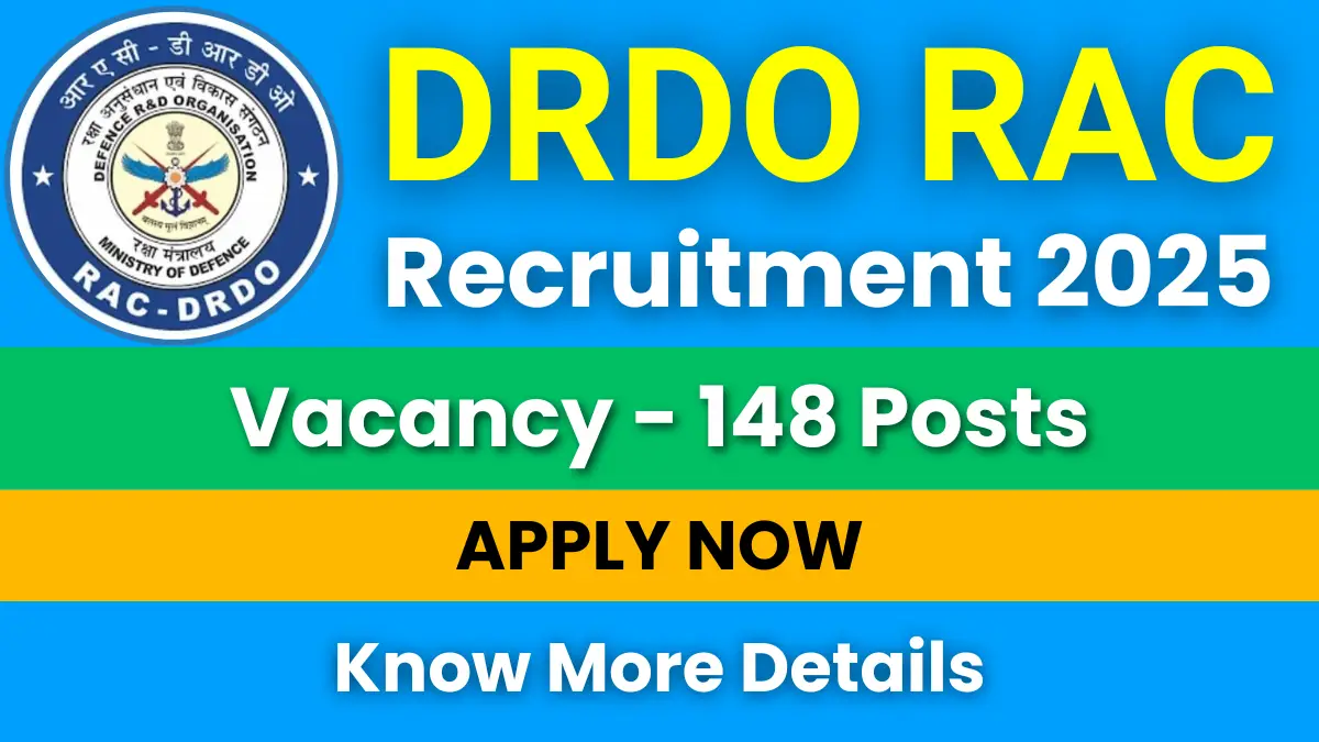 DRDO RAC Recruitment 2025