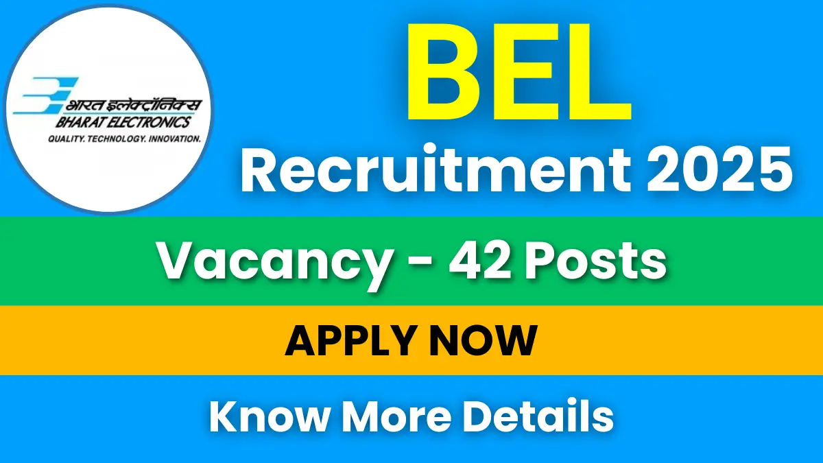 BEL Project Engineer Recruitment 2025
