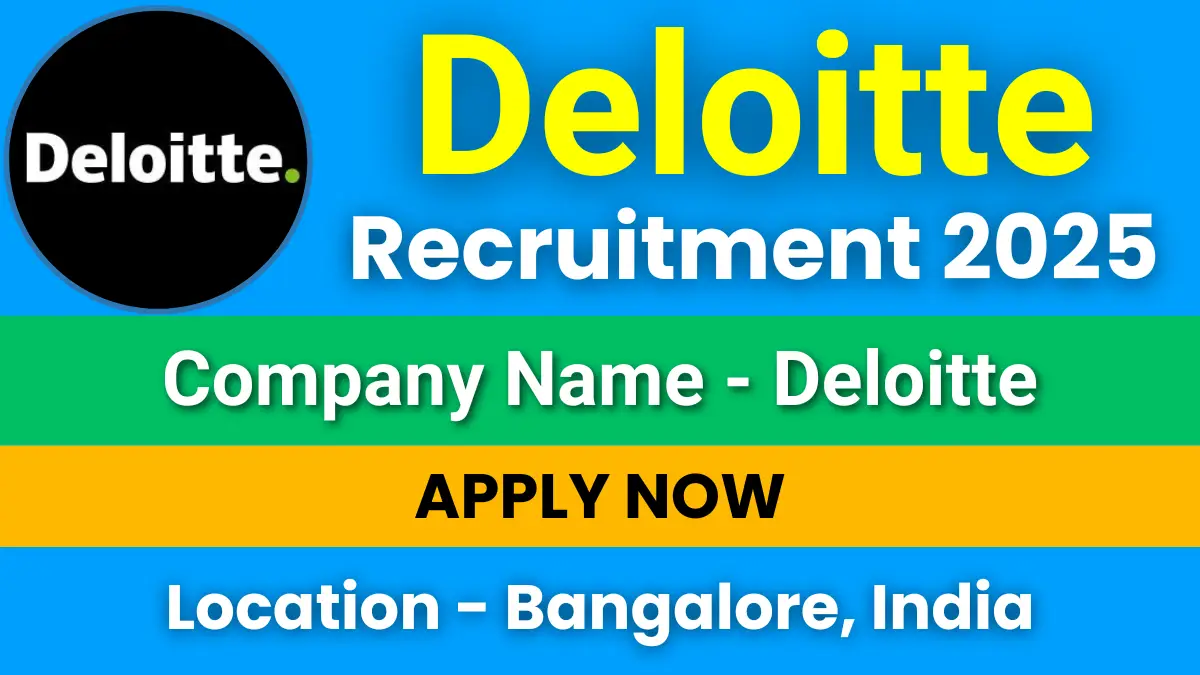 Deloitte Recruitment 2025