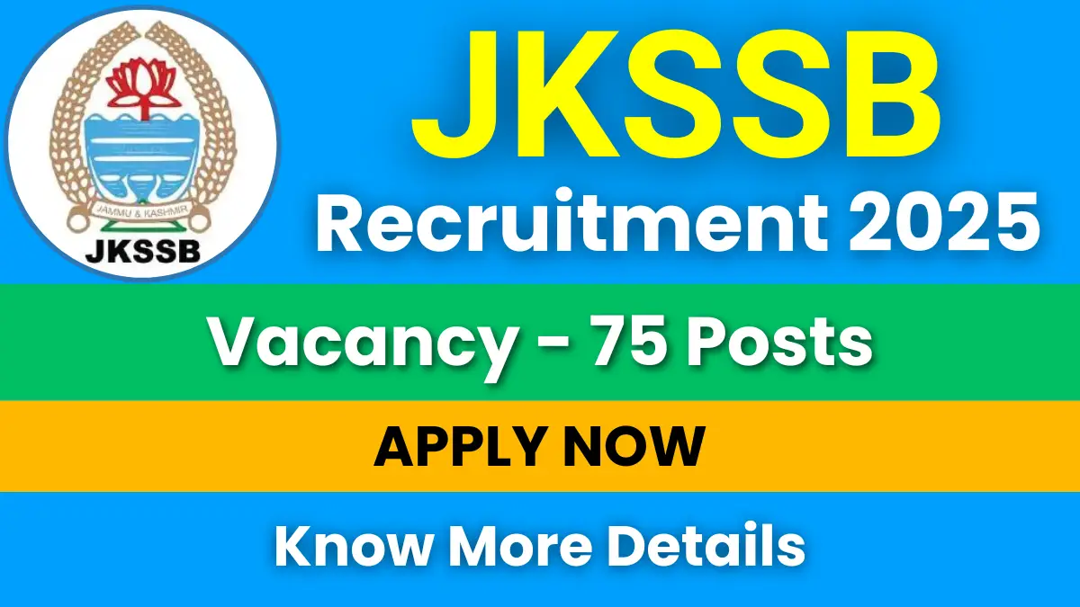 JKSSB Recruitment 2025