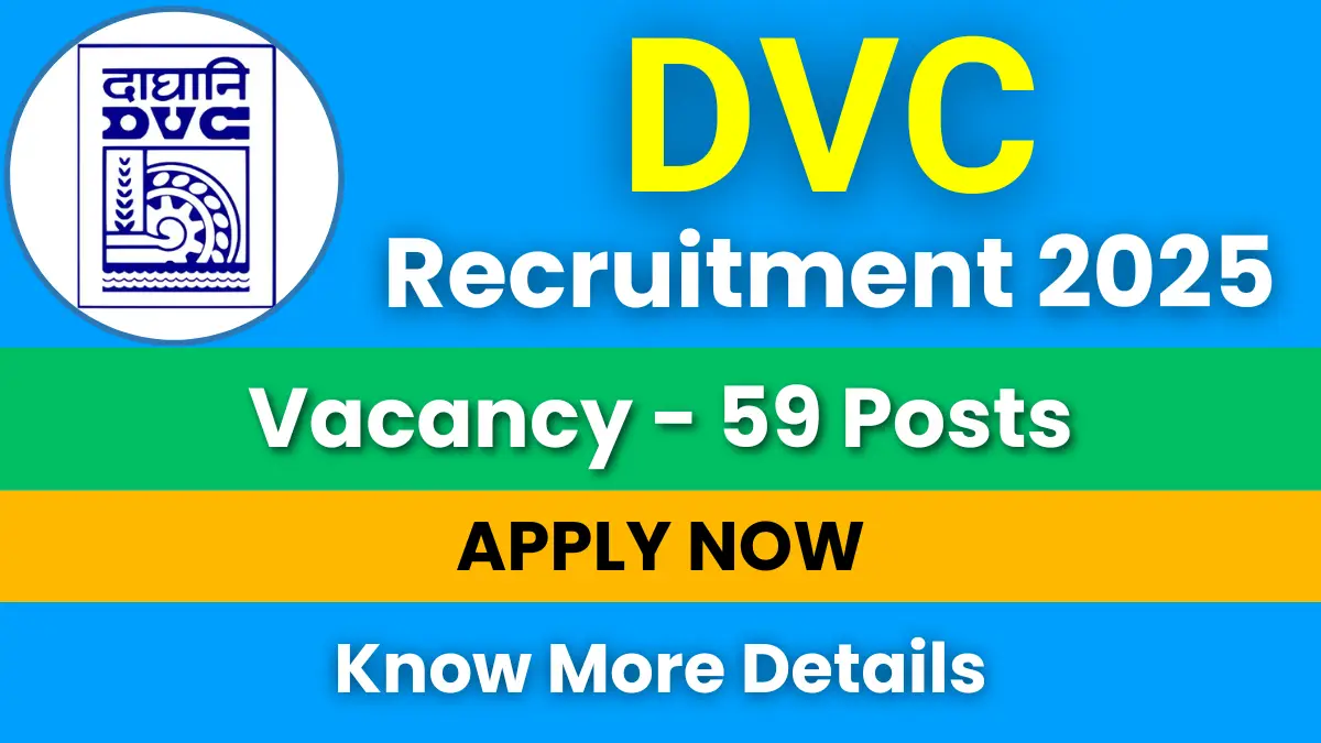 DVC Paramedical Staff Recruitment 2025