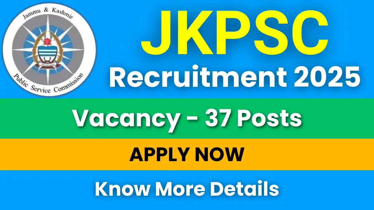 JKPSC Medical Officer Recruitment 2025