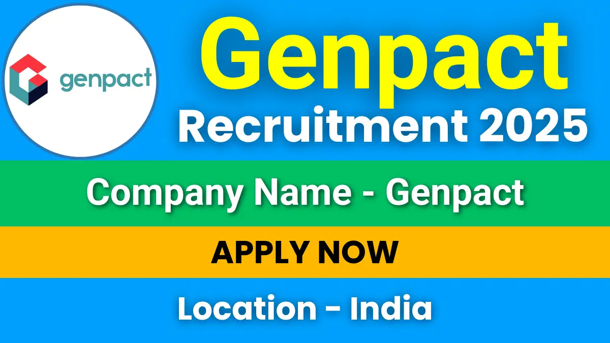 Genpact Recruitment 2025