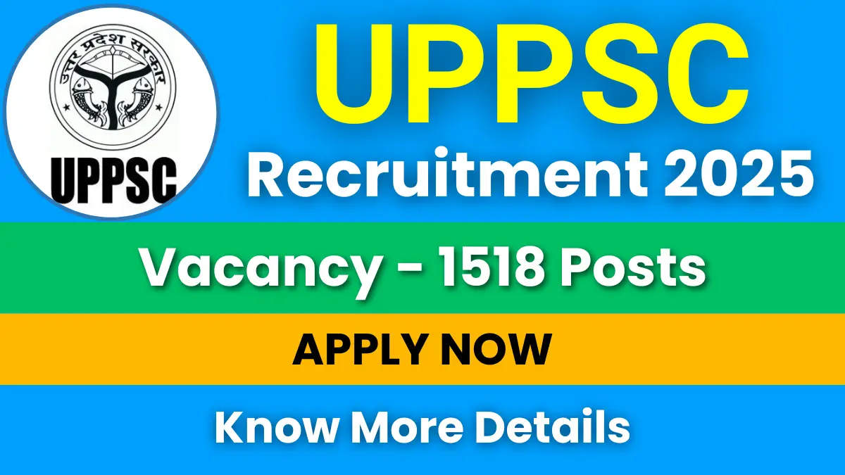UPPSC GIC Lecturer Recruitment 2025