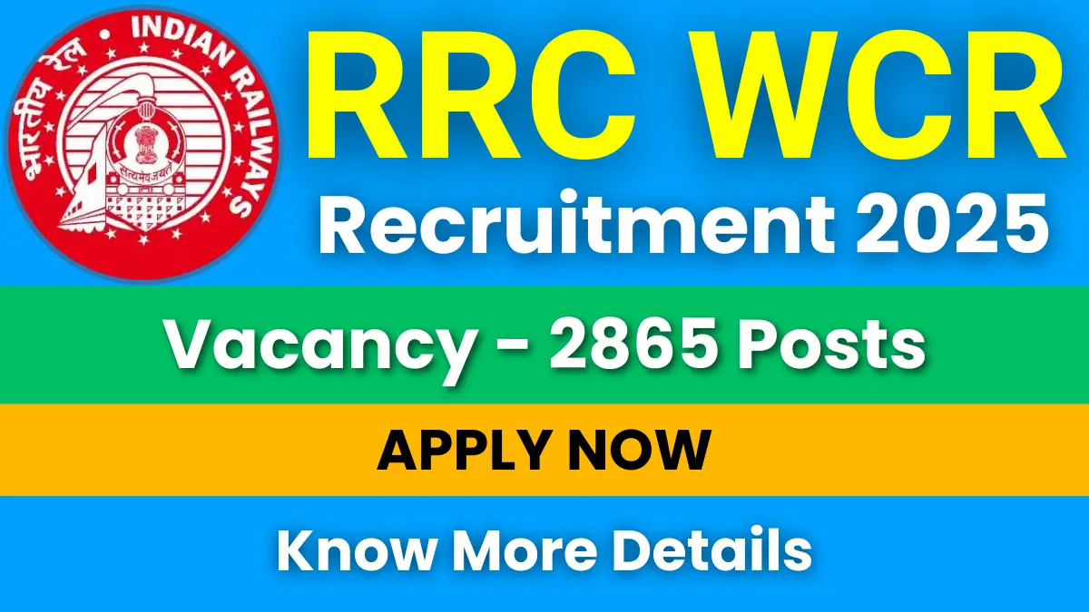 RRC WCR Apprentice Recruitment 2025