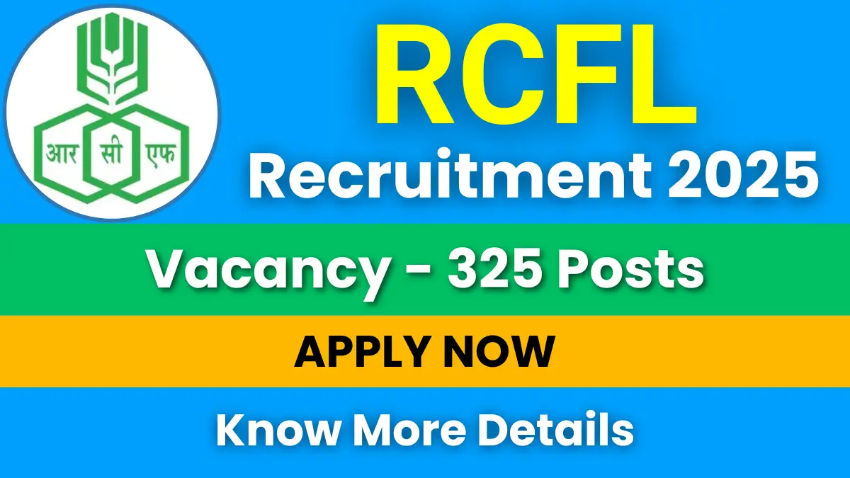 RCFL Apprentice Recruitment 2025