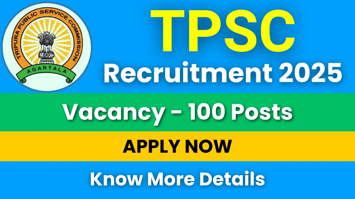 TPSC Personal Assistant Recruitment 2025