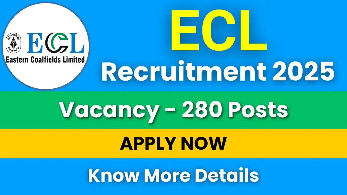 ECL ITI Apprentice Recruitment 2025