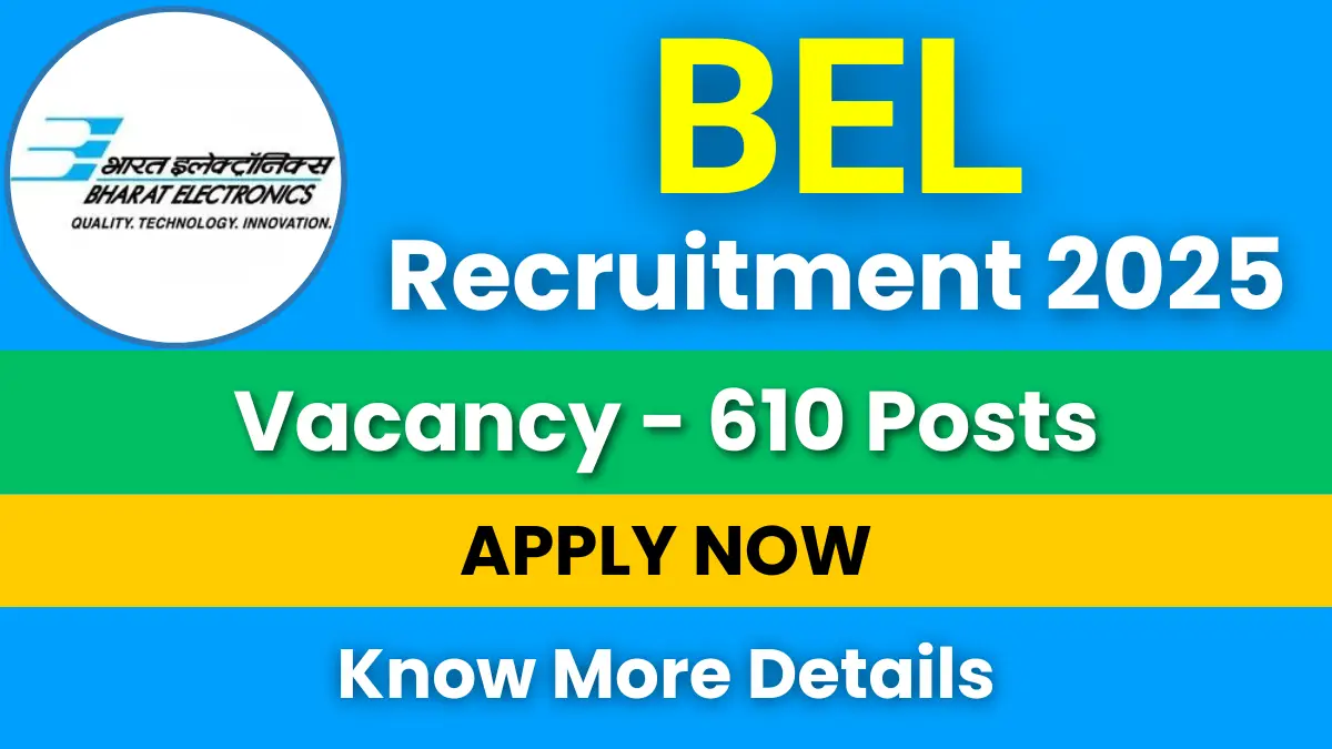 BEL Trainee Engineer Recruitment 2025