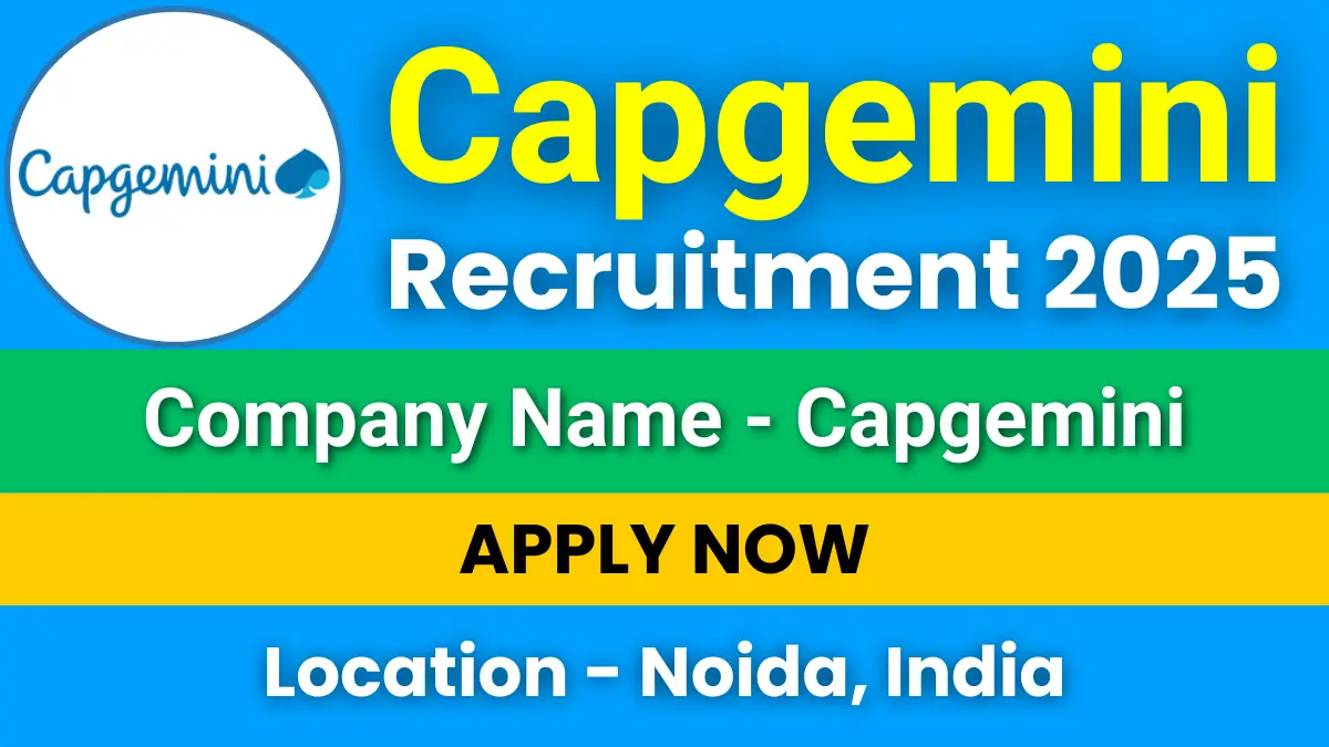 Capgemini Off Campus Recruitment 2025: Apply Online Now Capgemini Off Campus Recruitment 2025