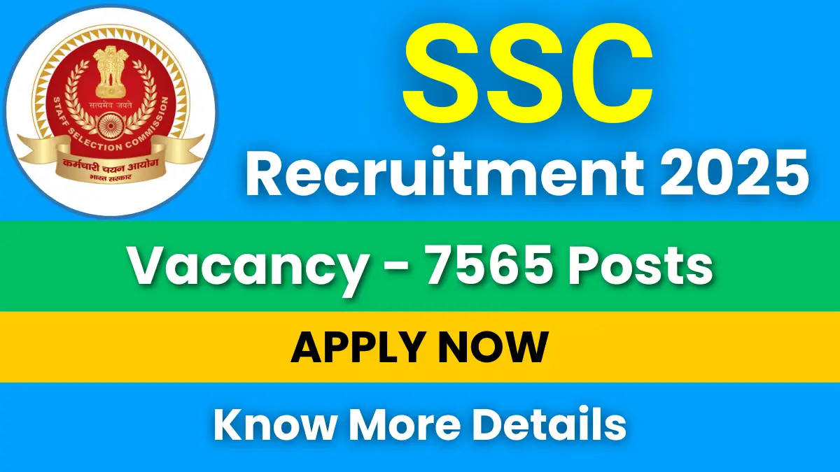 SSC Recruitment 2025