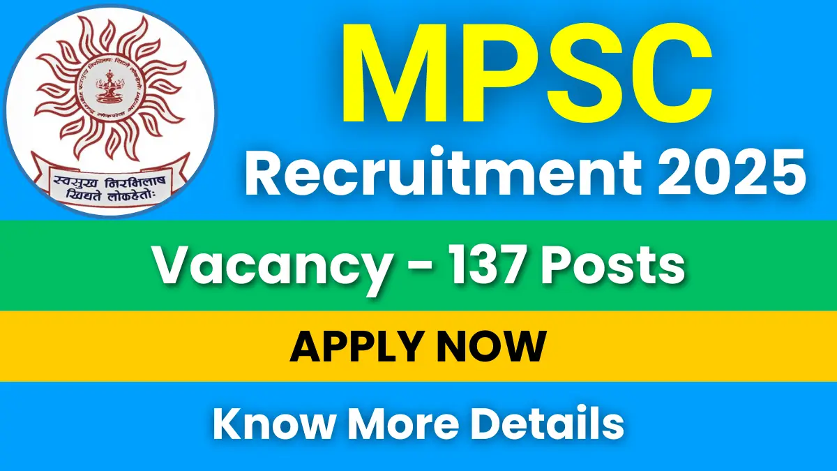MPSC Headmaster Recruitment 2025