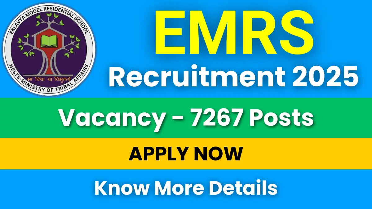 EMRS TGT / PGT Recruitment 2025