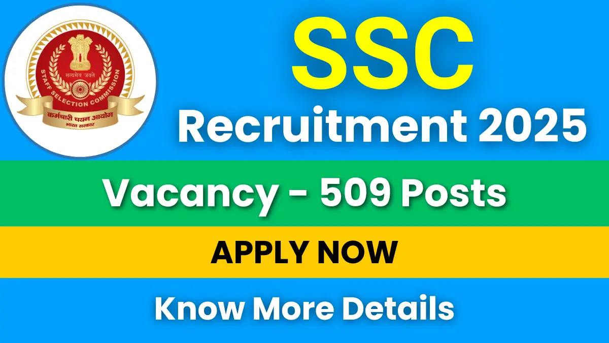 SSC Recruitment 2025