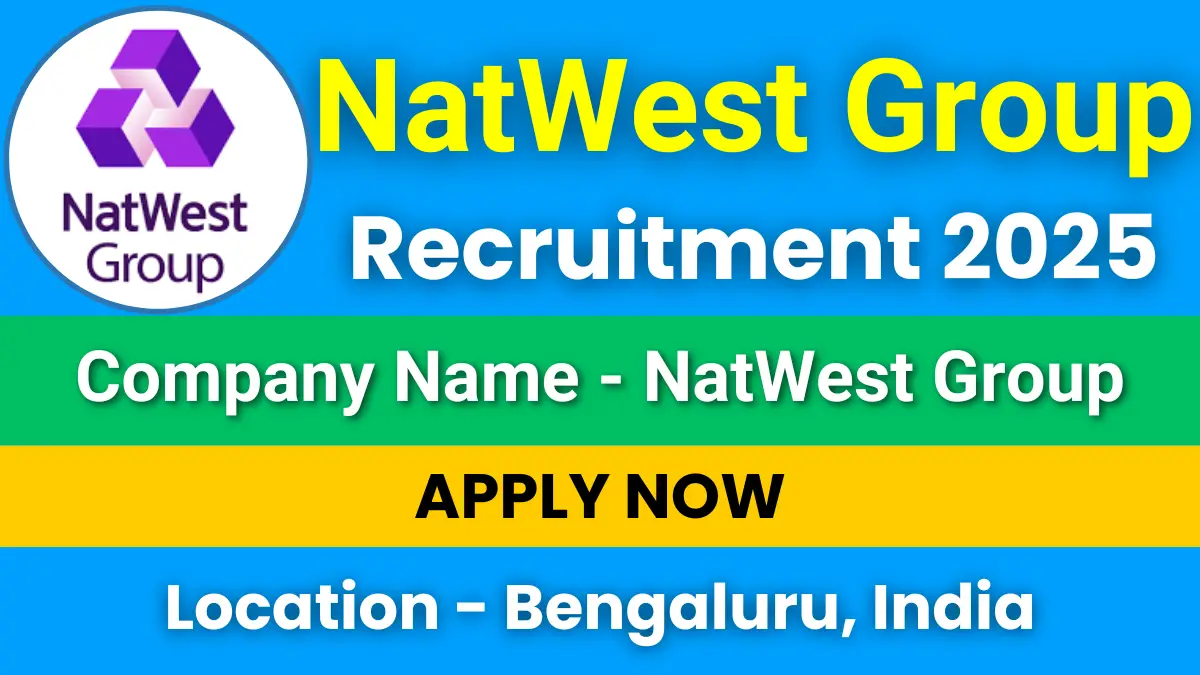 NatWest Group Recruitment 2025