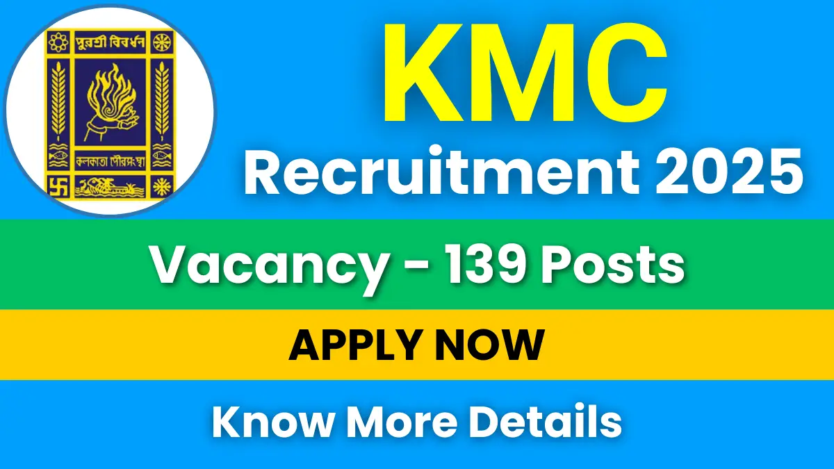 KMC Recruitment 2025