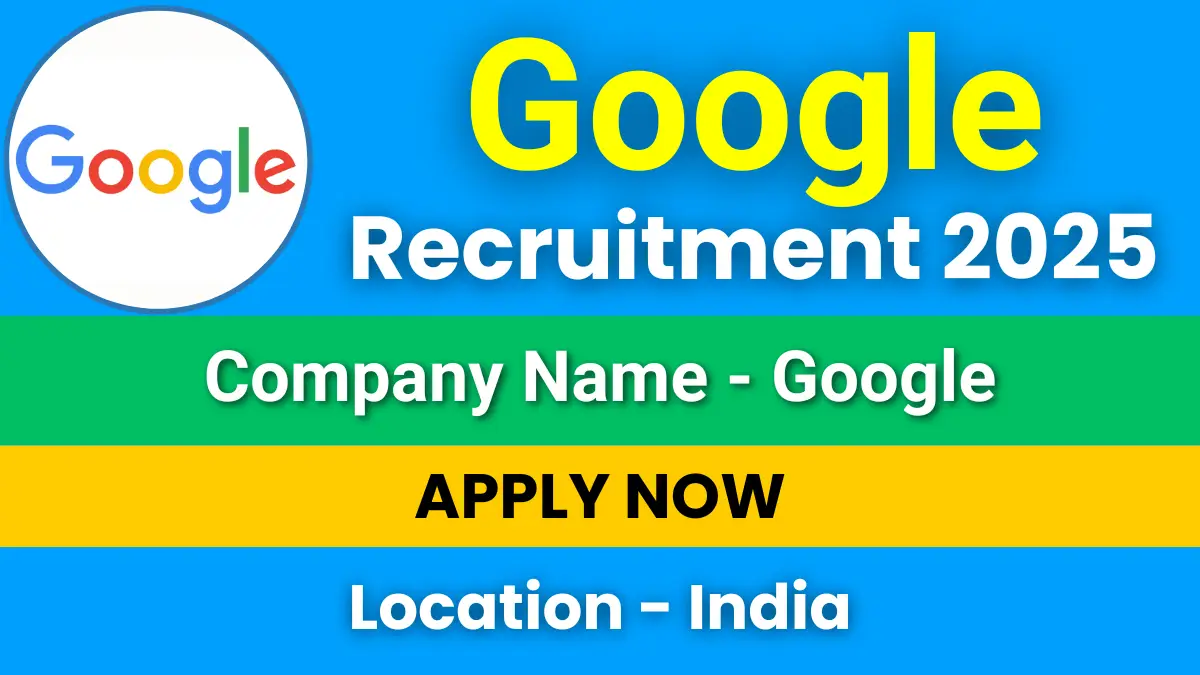 Google Recruitment 2026
