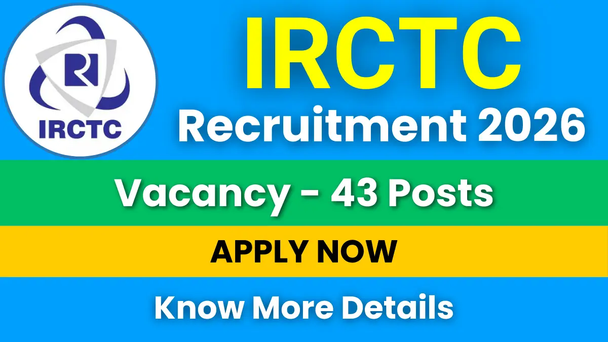 IRCTC Hospitality Monitors Recruitment 2026
