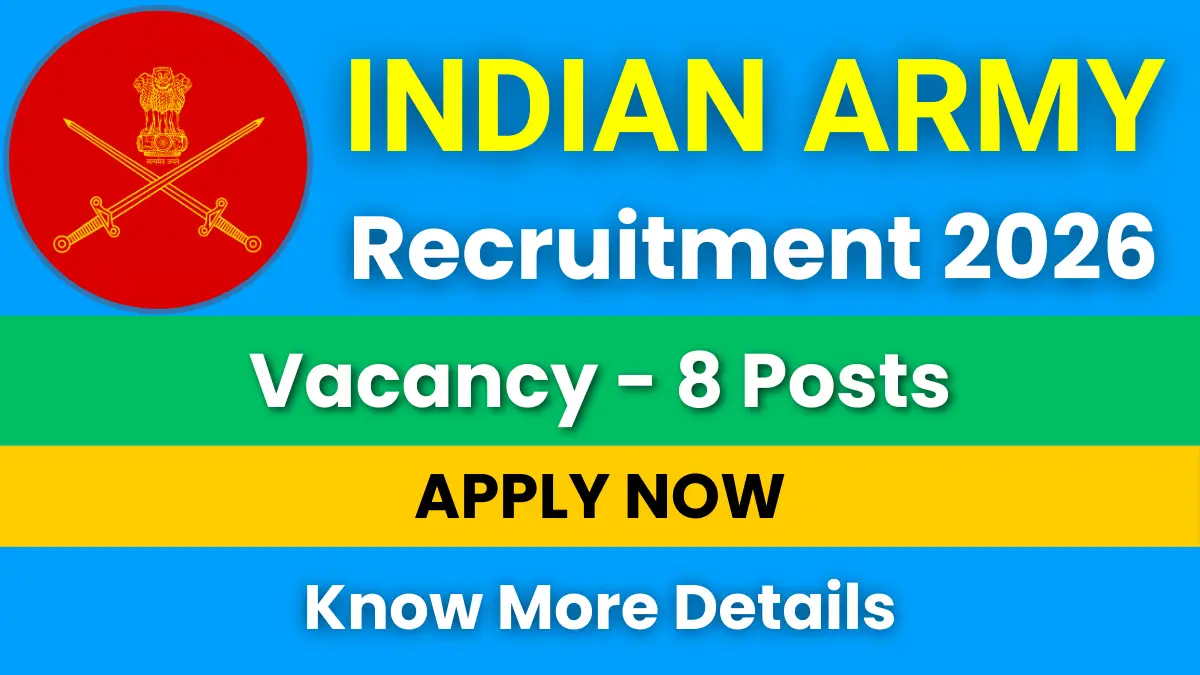 Indian Army Recruitment 2026