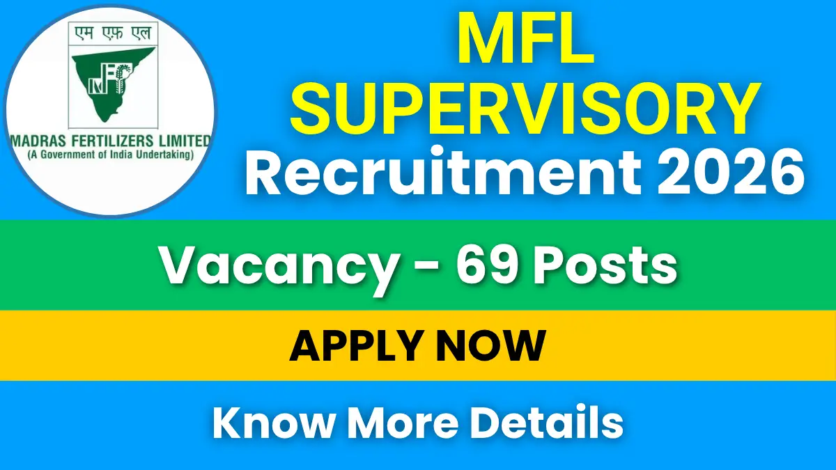 MFL Supervisory Recruitment 2026
