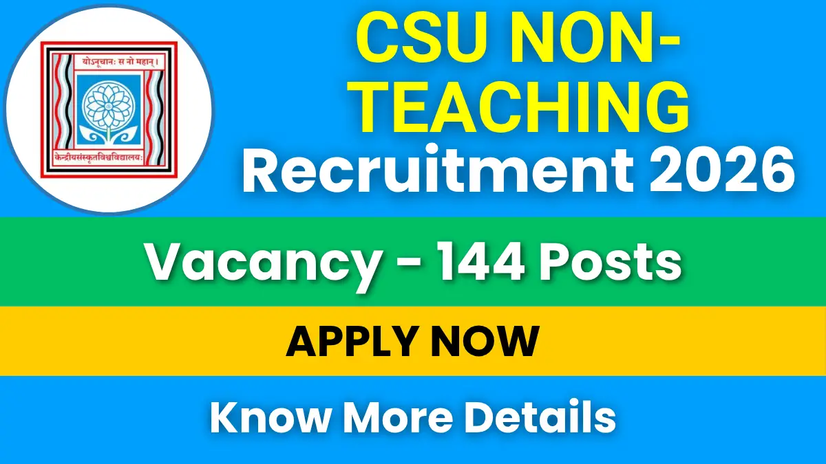 CSU Non-Teaching Recruitment 2026