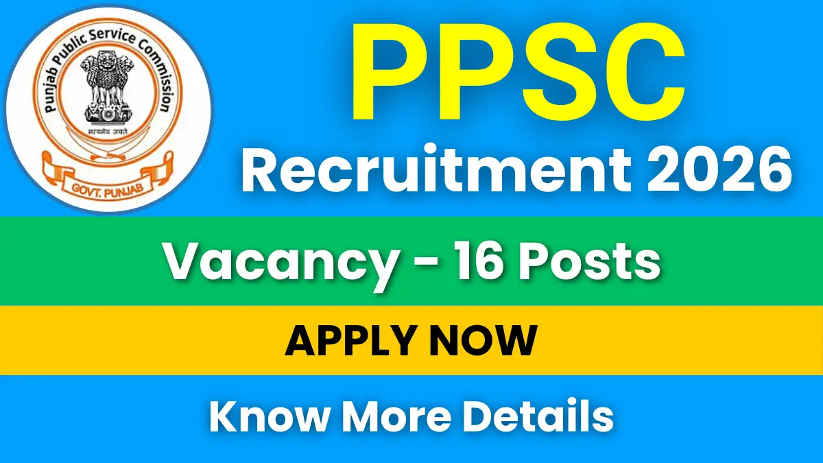 PPSC Research Officer Recruitment 2026