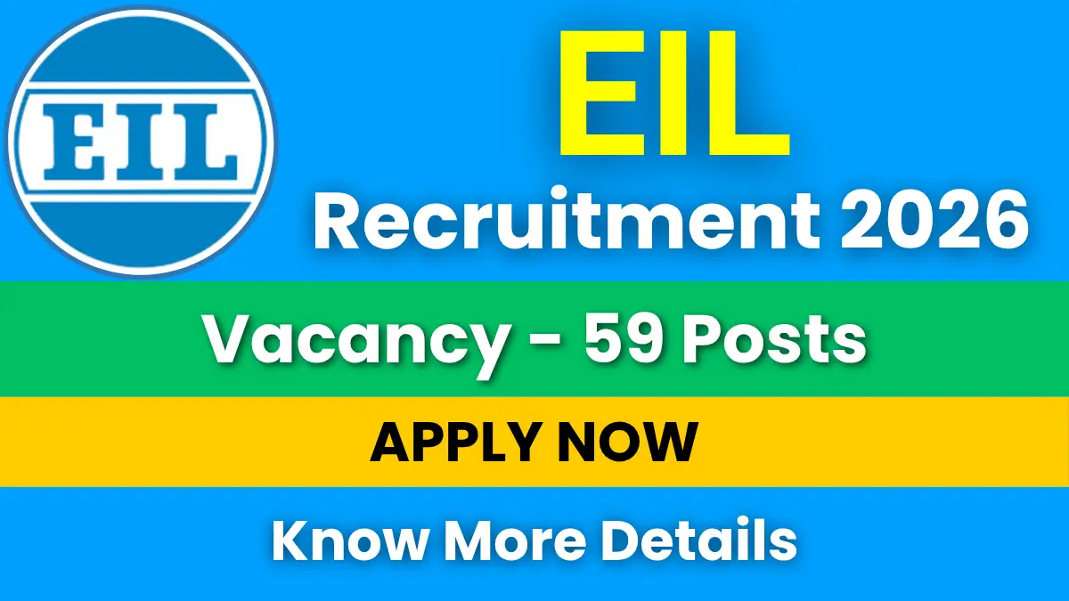 EIL Management Trainee Recruitment 2026