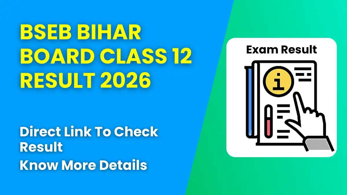 BSEB Bihar Board Class 12 Result 2026