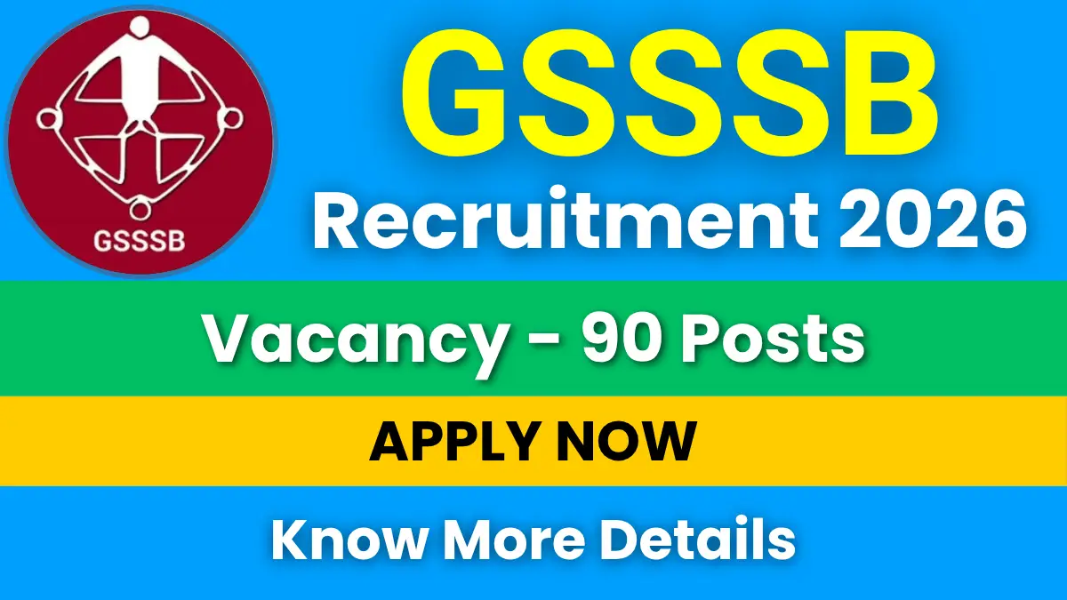 GSSSB Staff Nurse Recruitment 2026