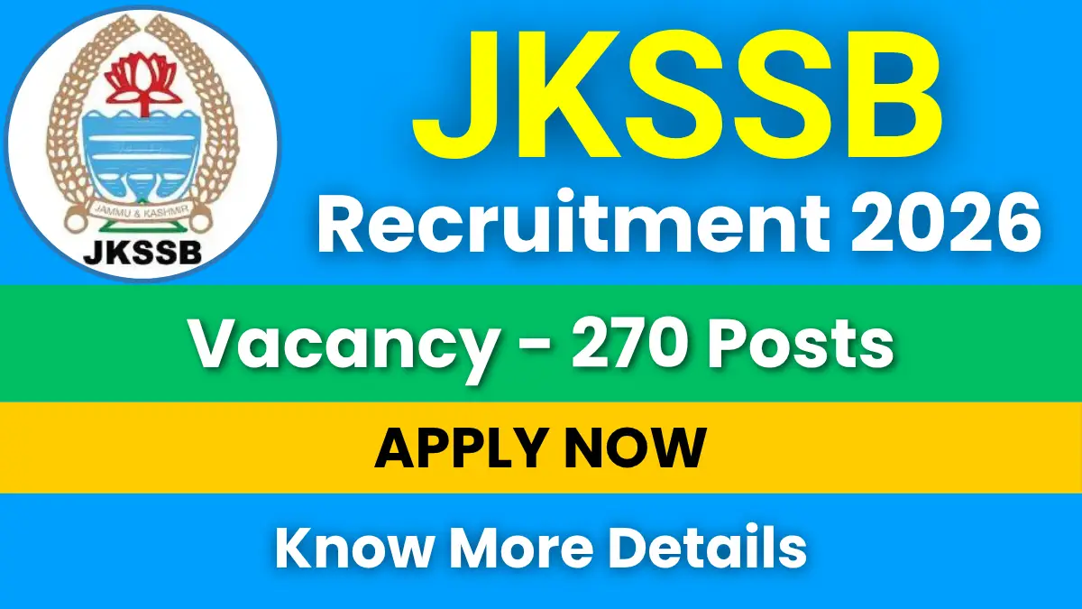 JKSSB Divisional/District Cadre Recruitment 2026